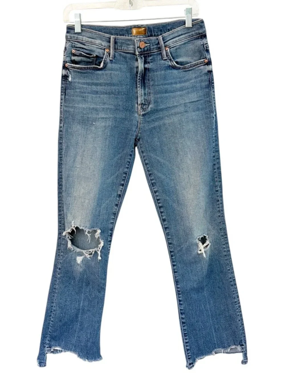 MOTHER Insider Step Chew Jeans Destroyed 29